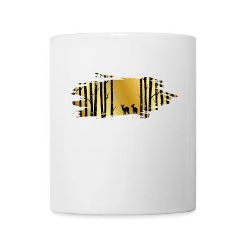Waldmensch shinrin yoku Waldmeditation Waldläufer - Tasse - Weiß - Vorne