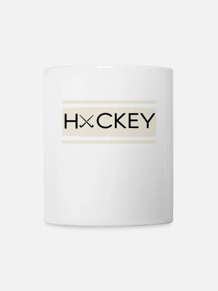 Hockeyfan Feldhockey Hockey-merch Hockeyschläger - Tasse - Weiß