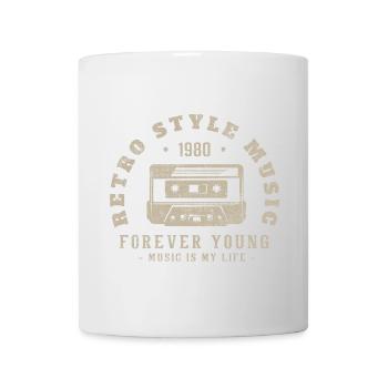Retro 1980er Geburtstagsgeschenk 1980er Jahre Vintage 1980er Jahre - Tasse - Weiß - Vorne