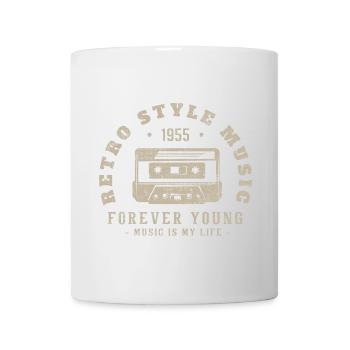 Retro 1955 Geburtstagsgeschenk 1955 Jahrgang 1955 - Tasse - Weiß - Vorne