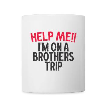 Frères et sœurs, je suis sur le chemin d’un frère - Mug blanc - blanc - Devant