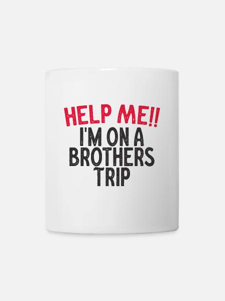 Frères et sœurs, je suis sur le chemin d’un frère - Mug blanc - blanc
