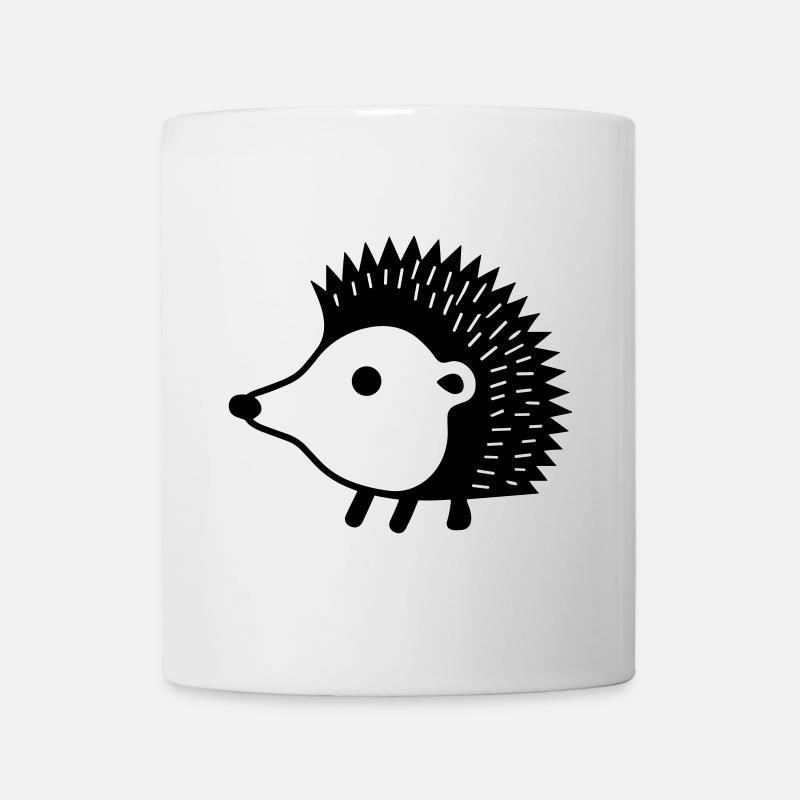 Hérisson - Mug blanc - blanc
