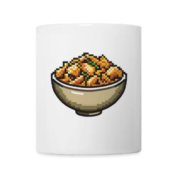 Pasta Pasta Pixel Icon - Mug - white - Front