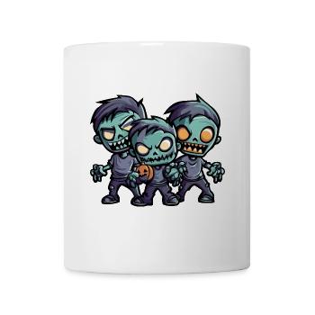 Zombies Halloween - Mug - white - Front