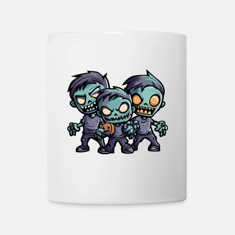 Zombies Halloween - Mug blanc - blanc