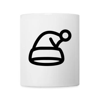 Christmas hat - Mug - white - Front