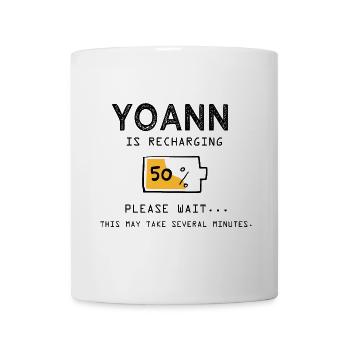 Yoann Funny Name Sarcastic Funny Gifts - Mug - white - Front