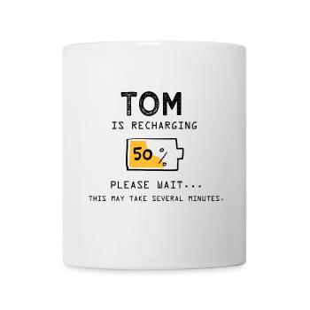 Tom Funny Name Sarcastic Funny Gifts - Mug - white - Front