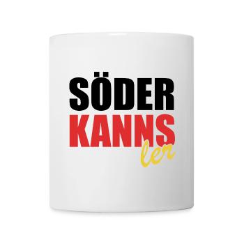 Söder kanns - Kanzler - Kanzlerkandidat - Tasse - Weiß - Vorne