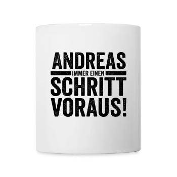 First name Andreas - Mug - white - Front
