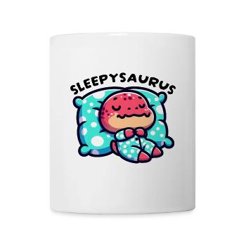 Sleepysaurus Official Sleep Outfit Chemise de nuit - Mug blanc - blanc - Devant