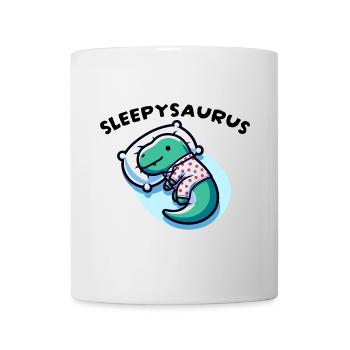 Sleepysaurus Official Sleep Outfit Chemise de nuit - Mug blanc - blanc - Devant