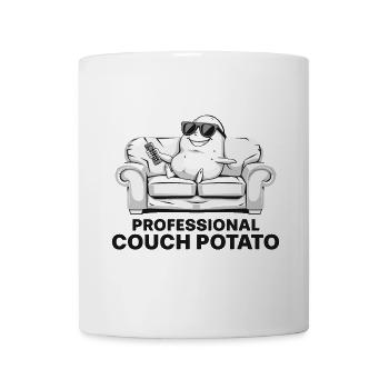 Conception professionnelle de patate de canapé - Mug blanc - blanc - Devant