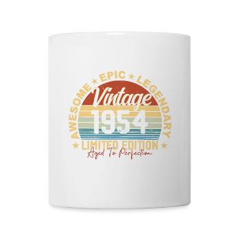 Retro 1954 Vintage Birthday 1954 Gift 1954 - Mug - white - Front