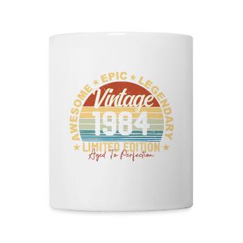 Retro 1984 Vintage Birthday 1984 Gift 1984 - Mug - white - Front