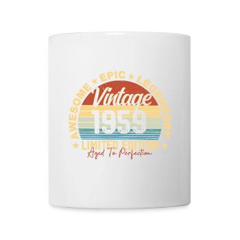 Rétro 1959 Vintage Anniversaire 1959 Cadeau 1959 - Mug blanc - blanc - Devant
