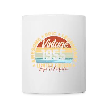 Rétro 1955 Vintage Anniversaire 1955 Cadeau 1955 - Mug blanc - blanc - Devant
