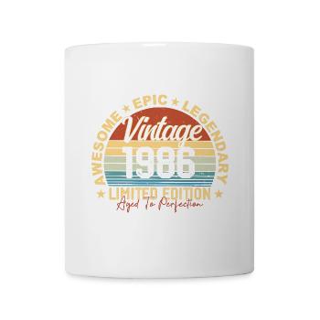 Retro 1986 Vintage Birthday 1986 Gift 1986 - Mug - white - Front