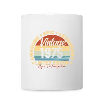 Retro 1975 Vintage Birthday 1975 Gift 1975 - Mug - white - Front