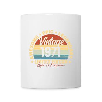 Retro 1971 Vintage Birthday 1971 Gift 1971 - Mug - white - Front