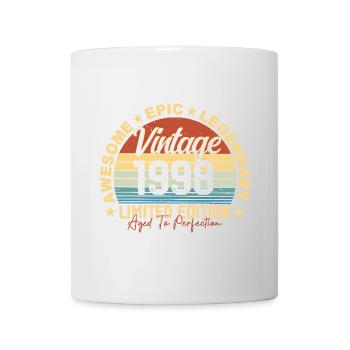 Rétro 1998 Vintage Anniversaire 1998 Cadeau 1998 - Mug blanc - blanc - Devant