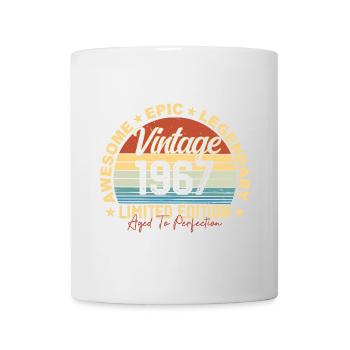 Rétro 1967 Vintage Anniversaire 1967 Cadeau 1967 - Mug blanc - blanc - Devant