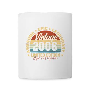 Retro 2006 Vintage Birthday 2006 Gift 2006 - Mug - white - Front