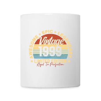 Retro 1999 Vintage Birthday 1999 Gift 1999 - Mug - white - Front