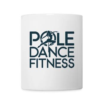 Pole Dance Fitness Pole Tänzerin Stangentanz - Tasse - Weiß - Vorne