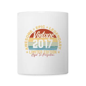 Retro 2017 Vintage Birthday 2017 Gift 2017 - Mug - white - Front