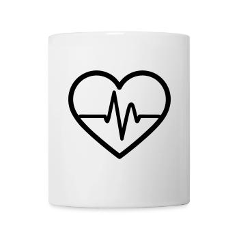 heartbeat - Mug - white - Front