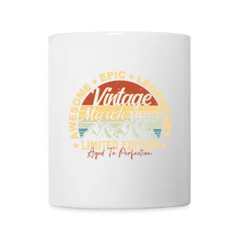 Mars 1969 Anniversaire, Cadeau d’anniversaire Mars 1969 - Mug blanc - blanc - Devant