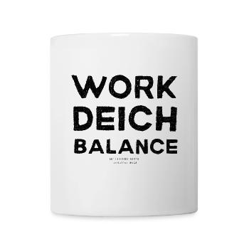 Work Deich Balance - Tasse - Weiß - Vorne