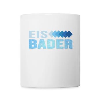 Eisbaden Winterschwimmer Eiswasser Kneipp Eisbaden - Tasse - Weiß - Vorne