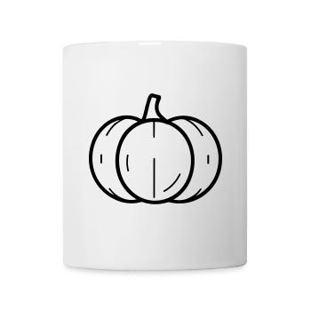 pumpkin - Mug - white - Front
