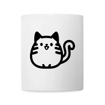 Katze - Tasse - Weiß - Vorne