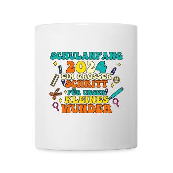 Parents Schoolchild Primary School First Grade School Enrollment - Mug - white - Front