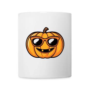 Pumpkin Halloween Autumn Cool - Mug - white - Front