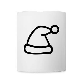 Christmas hat - Mug - white - Front