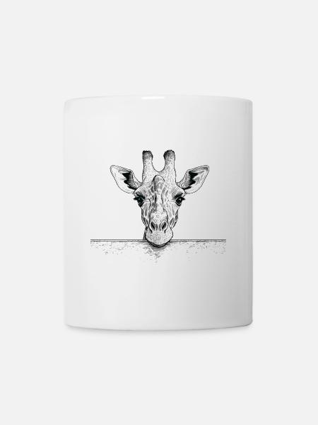 Giraffe - Tasse - Weiß