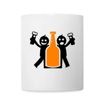 Enterrement de vie de garçon Stick Figure - Mug blanc - blanc - Devant