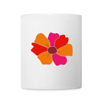 Flower - Tasse - Weiß - Vorne
