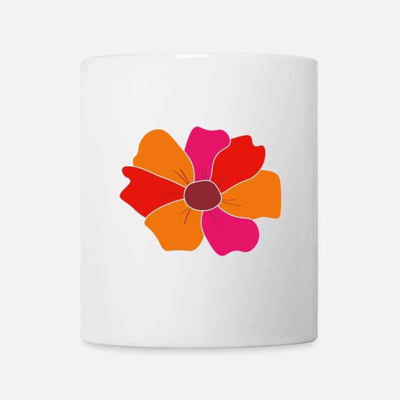 Flower - Tasse - Weiß