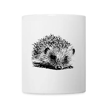 Hedgehog - Mug - white - Front