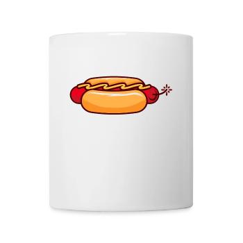 Dynamite-Hot Dog- tshirt-cool-sympa - Mug blanc - blanc - Devant
