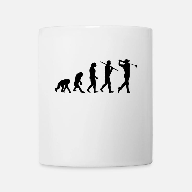 Golf Evolution Gift - Mug blanc - blanc