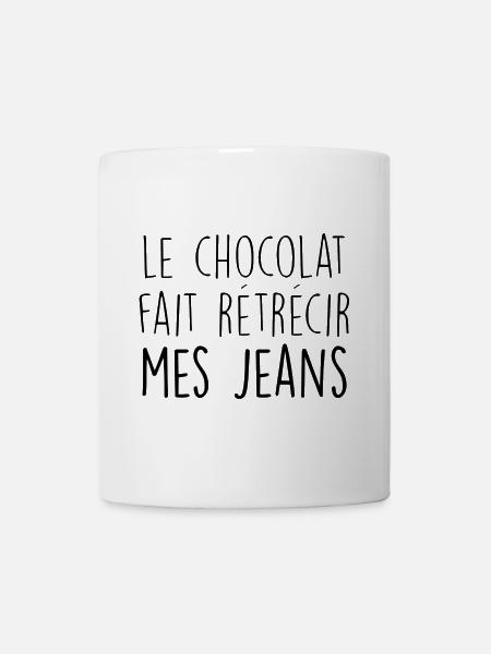 CHOCOLAT JEANS - Mug blanc - blanc