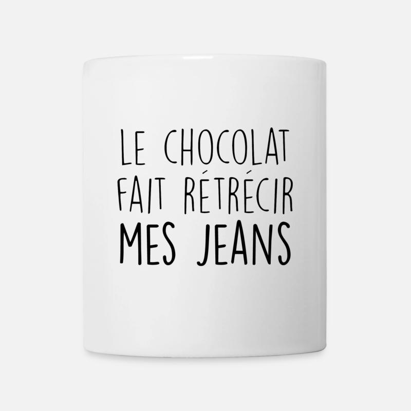 CHOCOLAT JEANS - Mug blanc - blanc