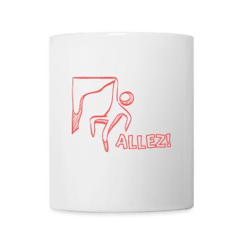 allezS3 - Tasse - Weiß - Vorne